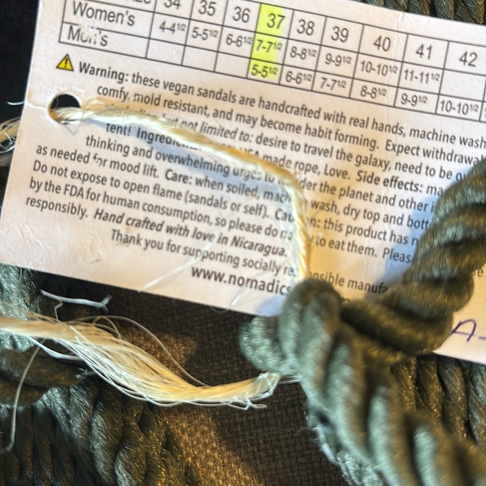 Free People Nomadic State of Mind Sandals|size 7~7.5|Color Sage Green|Ankle Wrap - Picture 4 of 7